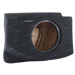 Короб стелс для сабвуфера на Lada Granta седан (10", версия 2, в левое крыло, темно-серый) Короб стелс для сабвуфера на Lada Granta седан (10", версия 2, в левое крыло, темно-серый)